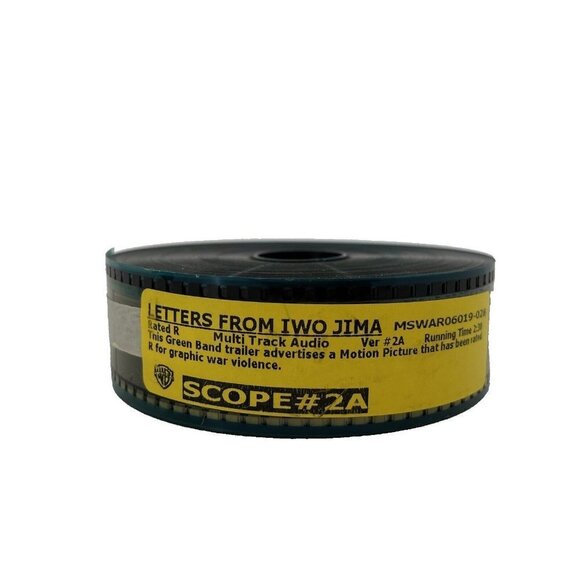 Letters from Iwo Jima 35mm Film Movie Trailer Scope‎ #2A 2006 Warner Brothers - Picture 1 of 4